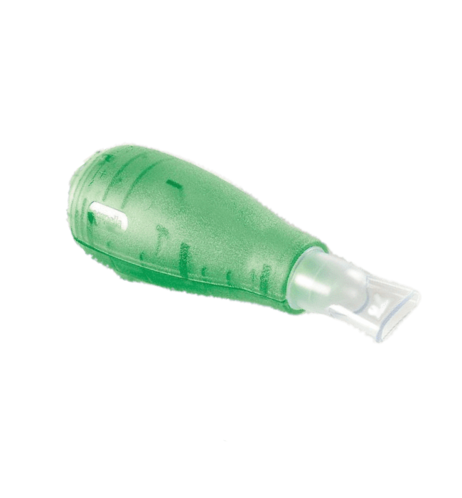 Спирометр Acapella DH (зеленый) для тренировки дыхания. Неразборный